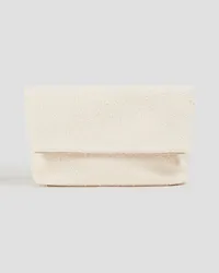 Zimmermann Terry envelope clutch - White White