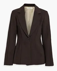 Co Woven blazer - Brown Brown