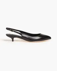 Dolce & Gabbana Leather slingback pumps - Black Black