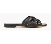 Leather sandals - Black