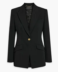 Versace Wool-blend twill blazer - Black Black