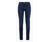 Mid-rise skinny jeans - Blue