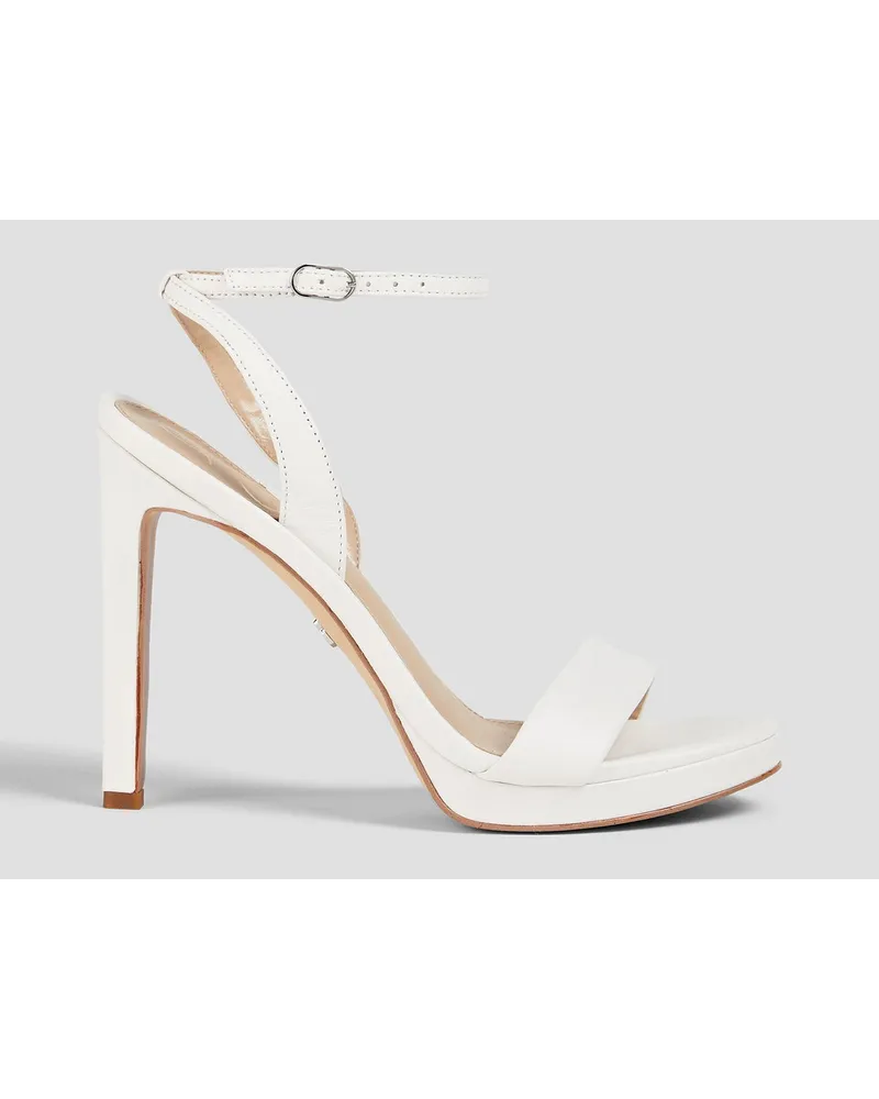 Sam Edelman Leather platform sandals - White White