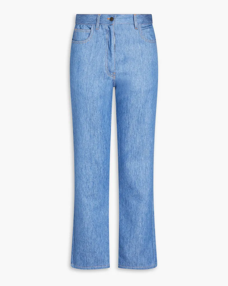 Giuliva Heritage Collection Dan denim straight-leg pants - Blue Blue