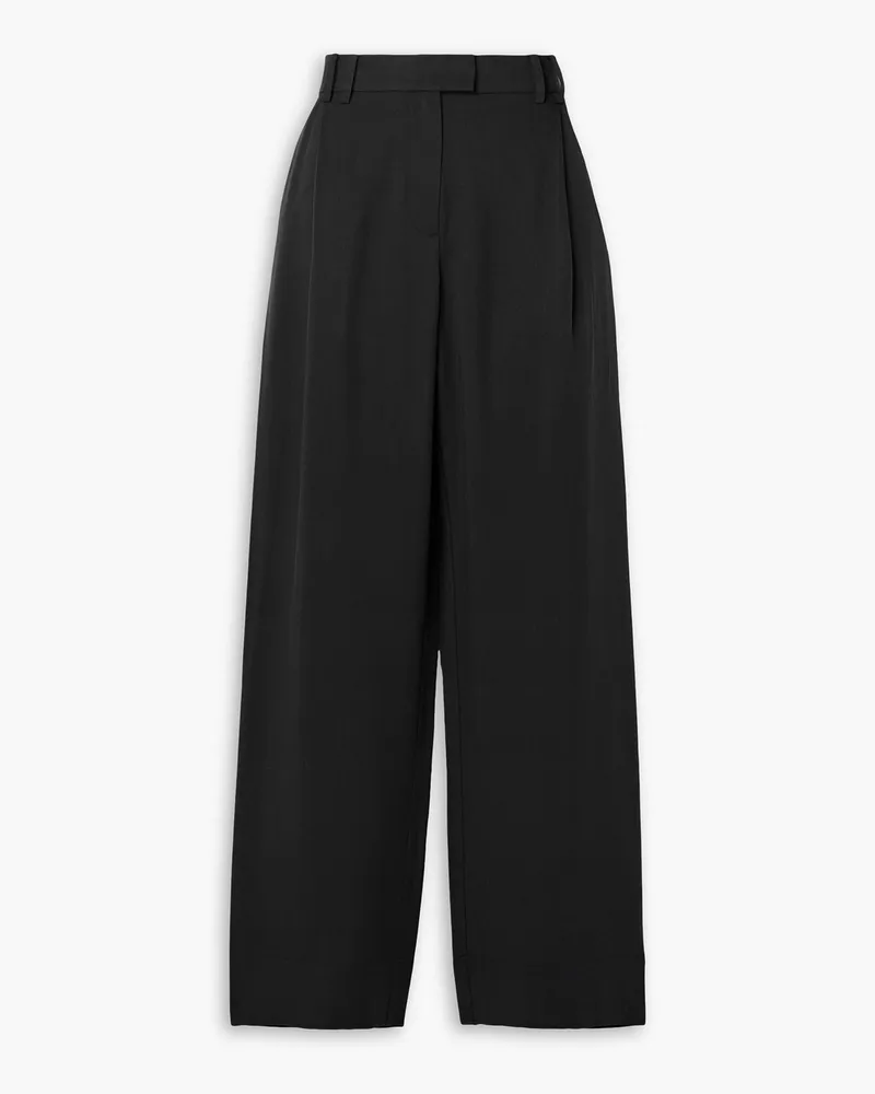 APIECE APART Manon TENCEL Lyocell straight-leg pants - Black Black