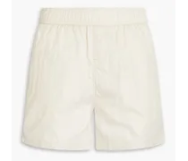 Mid-length swim shorts - White