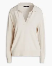 arch4 Gladiolus cashmere polo sweater - White White