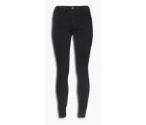 Le One mid-rise skinny jeans - Black