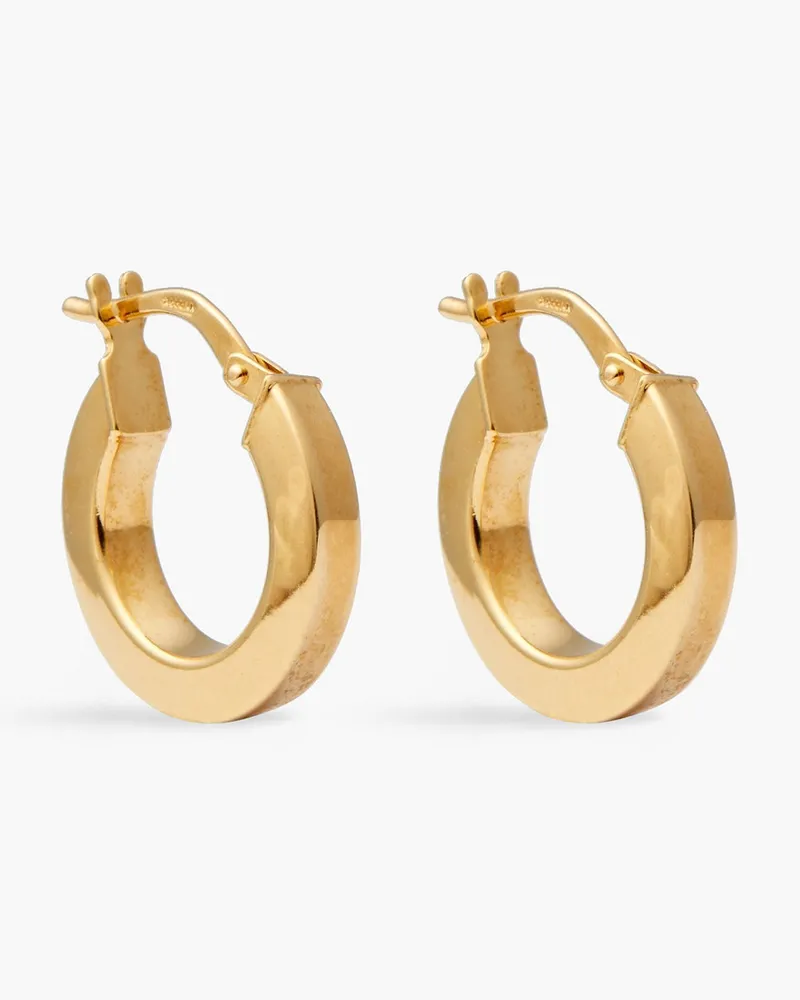 Zimmermann Gold-tone hoop earrings - Metallic Metallic