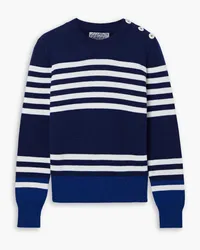 Clements Ribeiro Breton striped cashmere sweater - Blue Blue