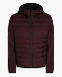 Aztech Mountain Ozone shell and fleece hooded ski jacket - Burgundy Burgundy