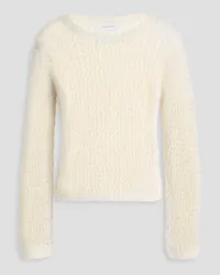 NAADAM Open-knit alpaca-blend sweater - White White