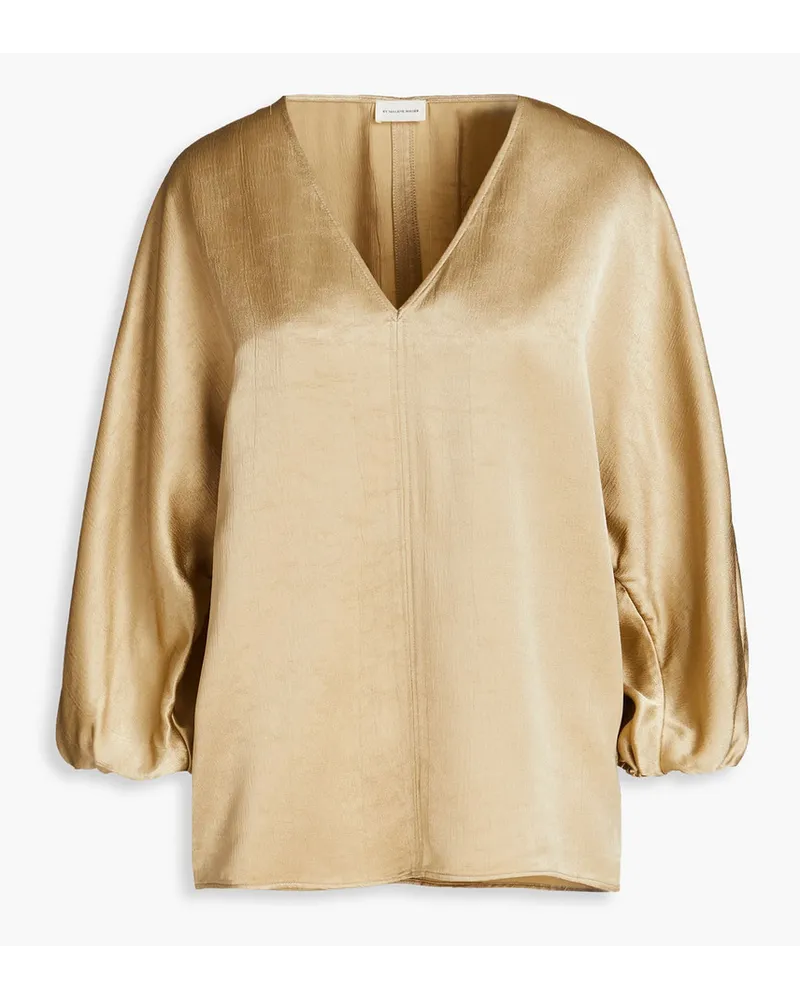 By Malene Birger Piamontes satin-crepe blouse - Neutral Neutral
