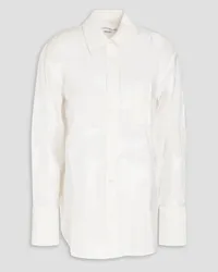 Victoria Beckham Devoré shirt - White White