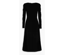 Jersey maxi dress - Black