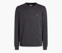 Mélange wool sweater - Gray