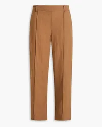 Vince TENCEL™-blend tapered pants - Brown Brown