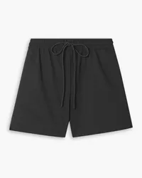 Theory Stretch-jersey shorts - Black Black