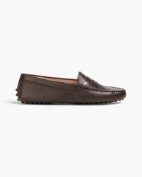 TOD'S Leather loafers - Brown Brown