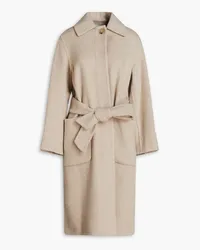 Vince Belted wool-blend coat - Neutral Neutral