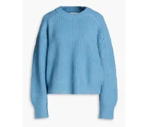 Hevel ribbed cashmere sweater - Blue