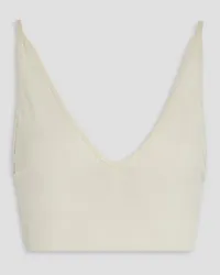 Rick Owens Jersey bra top - White White