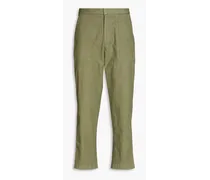 Paolo cotton-blend chinos - Green