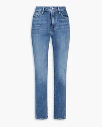 Frame Denim Le High Straight high-rise straight-leg jeans - Blue Blue