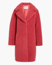 STAND Camille faux shearling coat - Orange Orange