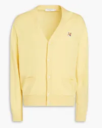 Kitsuné Wool cardigan - Yellow Yellow