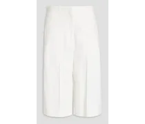 Twill shorts - White