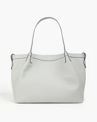 Serapian Pebbled-leather tote - Gray Gray