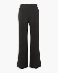 Aje. Elements linen-blend flared pants - Black Black