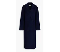 Loulou Studio Wool and cashmere-blend felt coat - Blue Blue