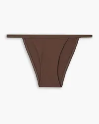 Matteau Low-rise bikini briefs - Brown Brown