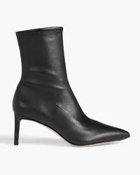 Veronica Beard Lexi stretch-leather ankle boots - Black Black