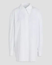 Alberta Ferretti Cotton-poplin shirt - White White