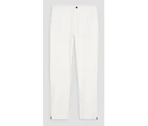 Traveler linen-blend pants - White