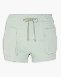 Paradised Cotton-twill shorts - Green Green