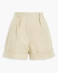 ATM Pleated linen shorts - Neutral Neutral