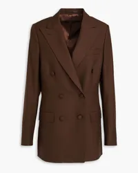 Officine Generale Manon double-breasted wool blazer - Brown Brown