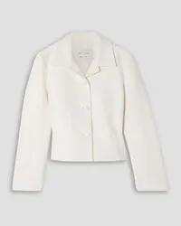 Proenza Schouler Quinn bouclé-tweed cotton jacket - White White