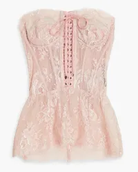 Dolce & Gabbana Lace bustier top - Pink Pink