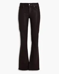 Paige Sloane Joleine mid-rise flared jeans - Burgundy Burgundy