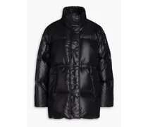 Milani quilted shell down coat - Black