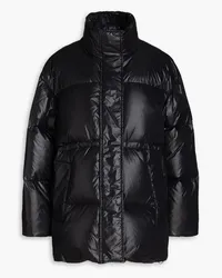 STAND Milani quilted shell down coat - Black Black