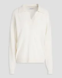 NAADAM Cashmere polo sweater - White White