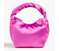 Ziggy satin shoulder bag - Pink