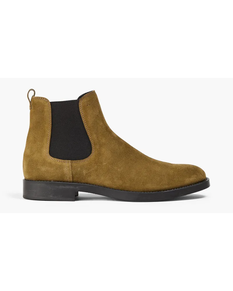 Suede Chelsea boots - Green