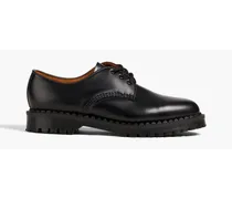 Leather derby shoes - Black